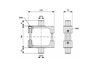 Accessories-SLCylinders-MountTrunnionMount-dimdraw