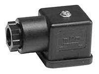 Plug Socket 28-ST-03 (2 Wire, PE, Crumped Pins, EN 175301-803 Type A)