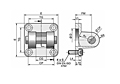 Accessories-SLCylinders-MountSmallClevisMountwNonRotatingPin-dimdraw