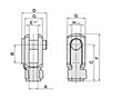 Accessories-SLCylinders-RodRodCleviswithPin-dimdraw