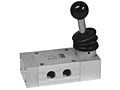 Series HF Hand Lever Valves with Spring Return